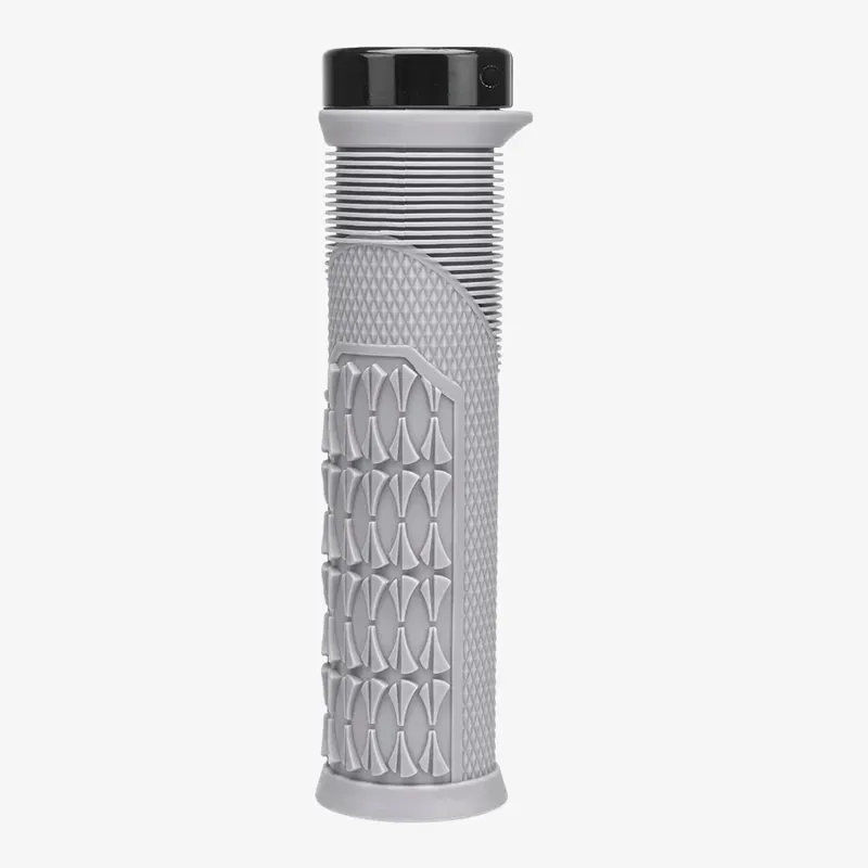 SDG Thrice OC Large Lock-on MTB Grips in Grey/Black-2