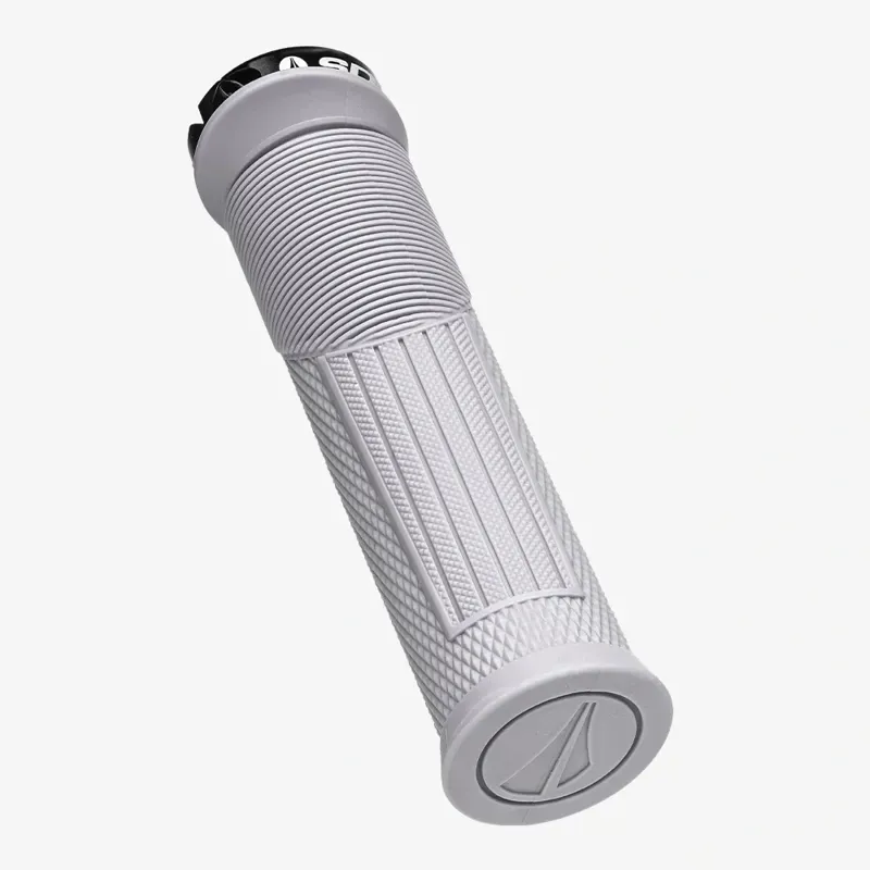 SDG Thrice OC Large Lock-on MTB Grips in Grey/Black-3