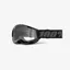 100% Strata 2 Clear Lens Youth Goggles in Black