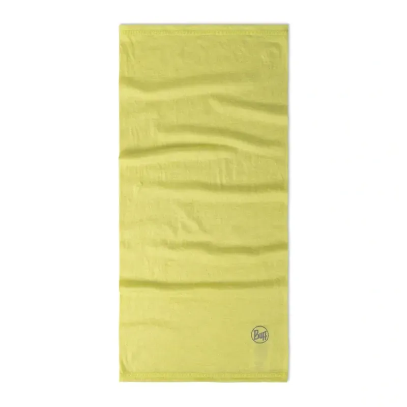 Buff Merino Lightweight Neckwear in Solid Lime-1
