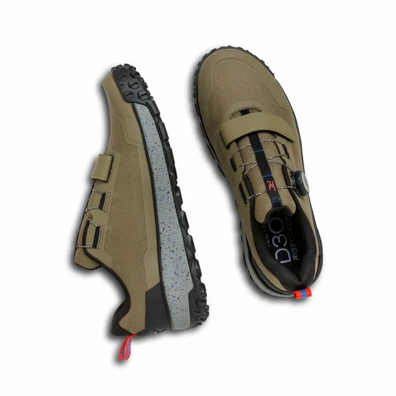 Ride Concepts Tallac BOA Shoes In Earth/Black-2