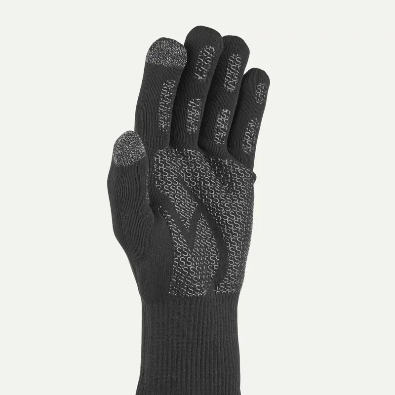 Sealskinz Anmer Gloves in Black-2