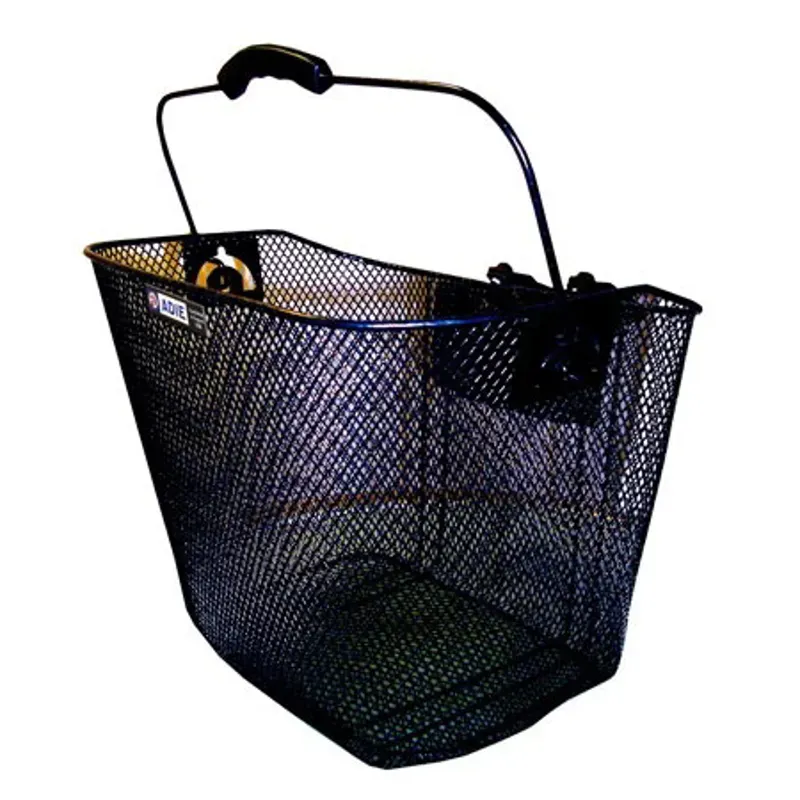 Adie Mesh Basket with Snap Fit Bracket in Black-1