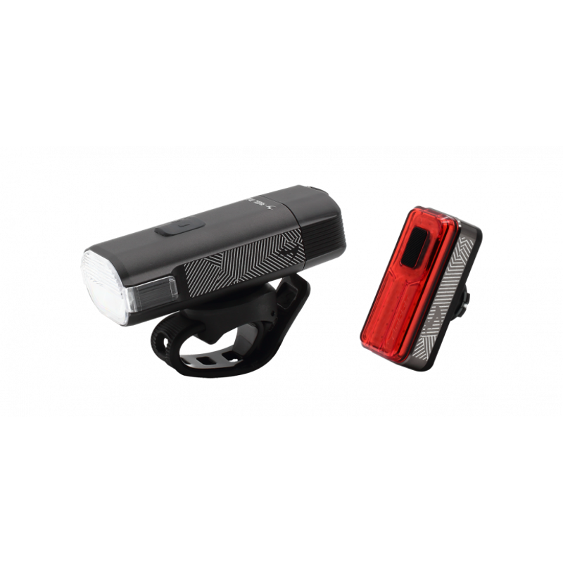 Moon Rigel Max 1500lm Helix Lite 100lm Light Set Black