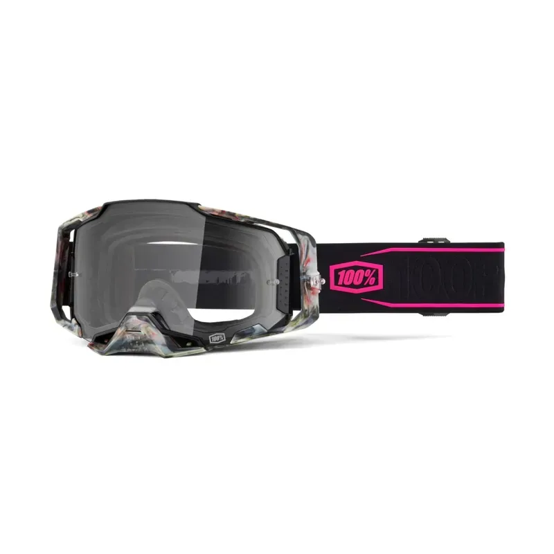 100% Armega Goggles In Clear Lens/Sarcelle