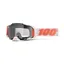 100% Armega Goggles In Clear Lens/Tubular