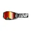 100% Armega Goggles In Mirror Red Lens/Soledad