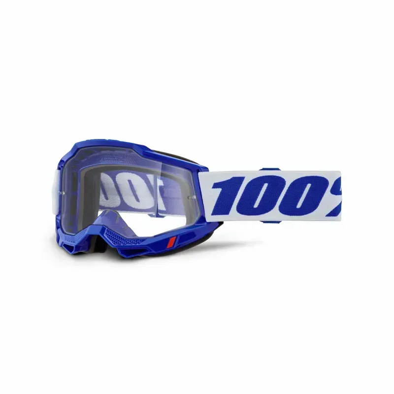 100% Accuri 2 Clear Lens Goggles in Blue