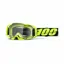 100% ARmatic Clear Lens Goggles in Neon Yellow