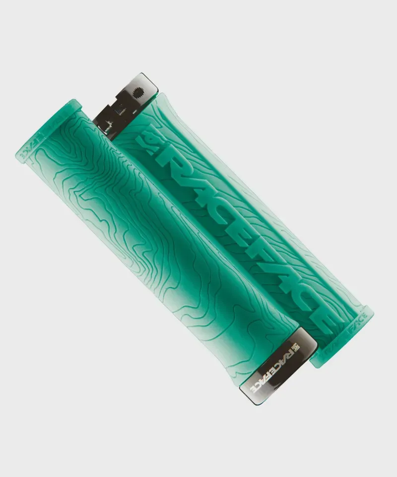 Race Face Half Nelson Lock On Grips Blue