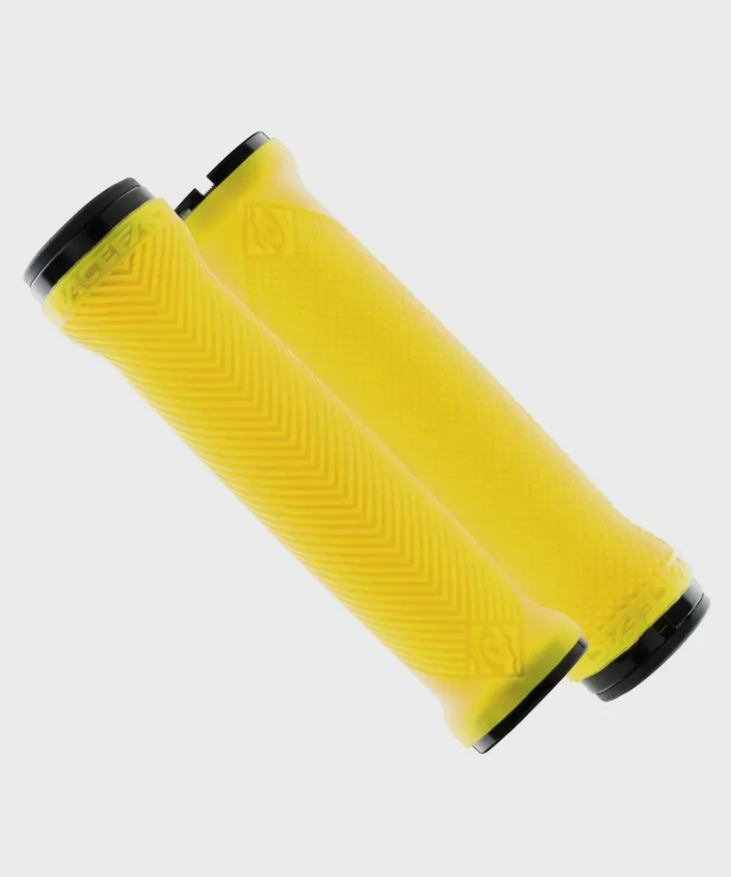 Race Face Love Handle Grips in Yellow