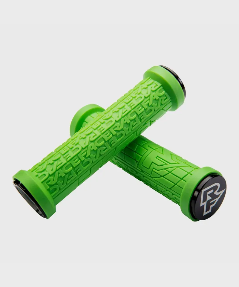 Race Face Grippler Lock On Grips in Green