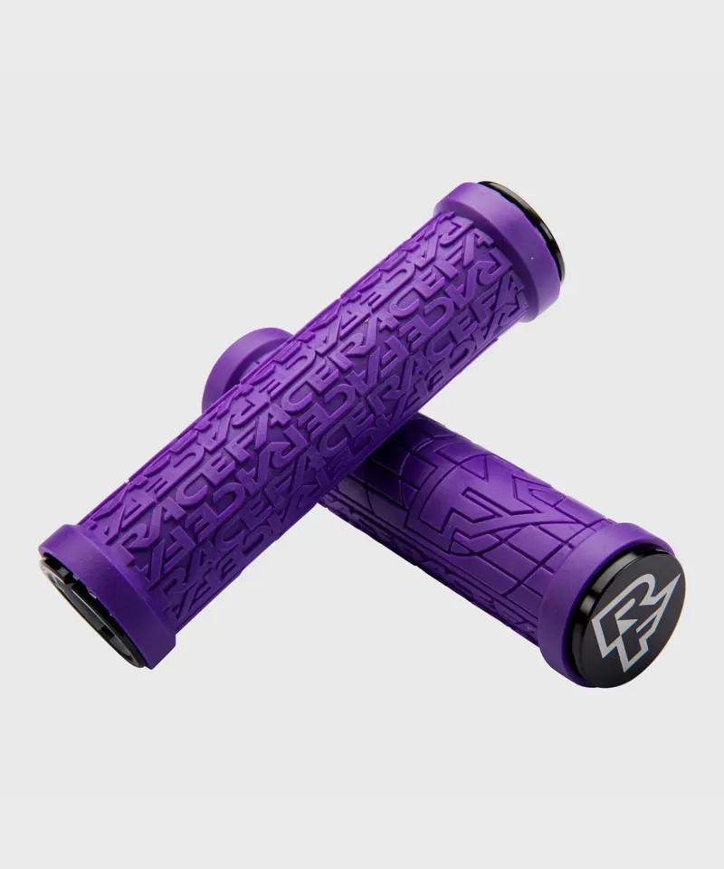 Race Face Grippler Lock-On Grips Purple 33mm