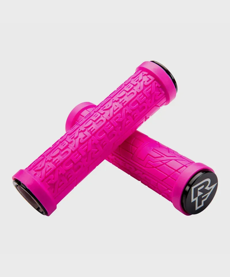Race Face Grippler Lock On Grips in Pink