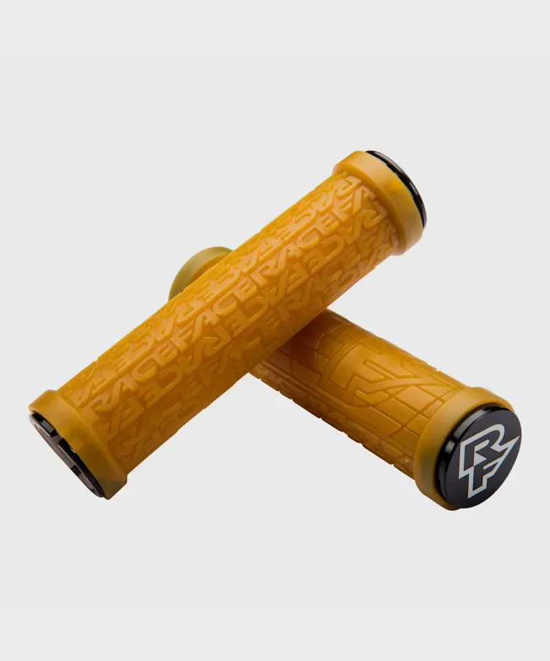 Race Face Grippler Lock On Grips in Orange