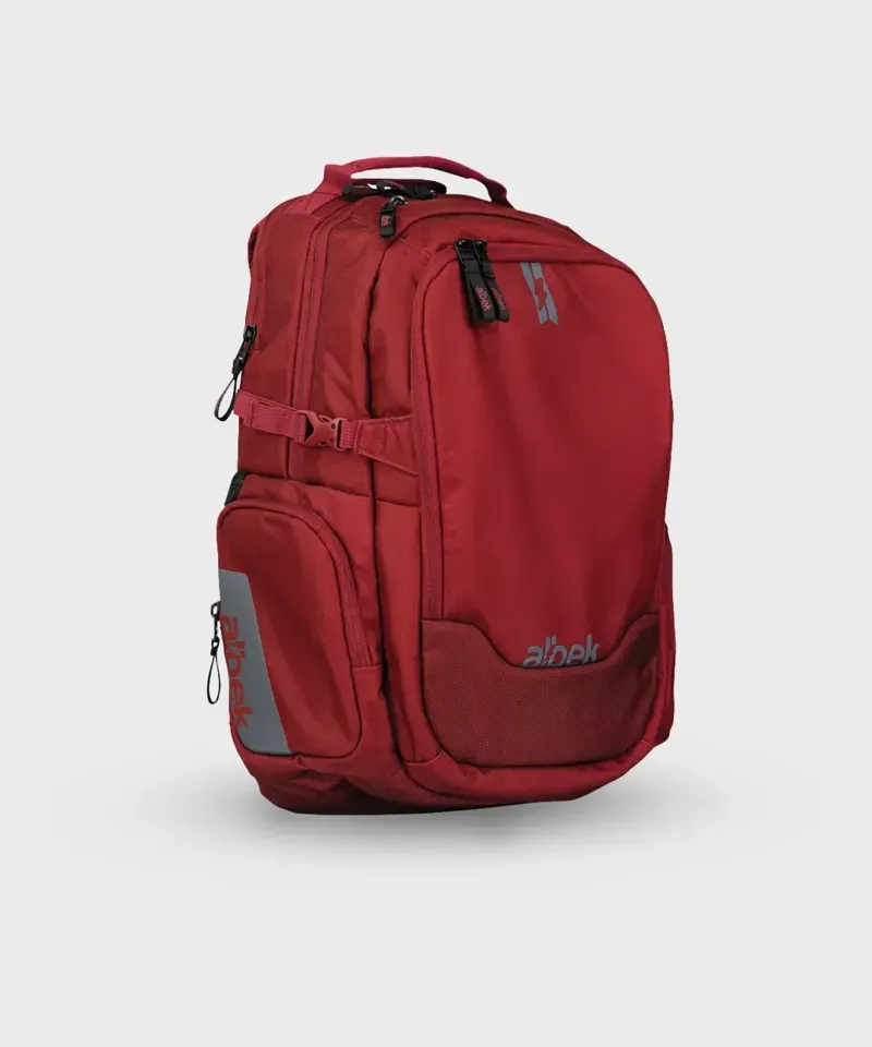 Albek Dudley Backpack in Burgundy