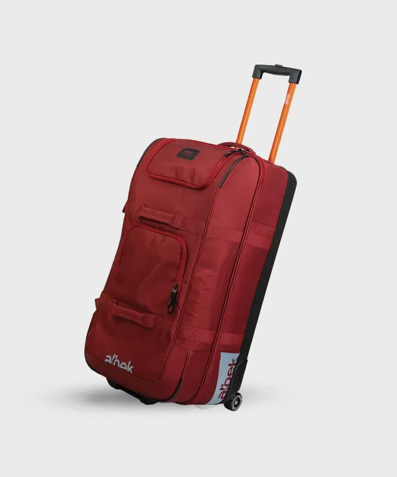 Albek Long Haul Bag in Burgundy