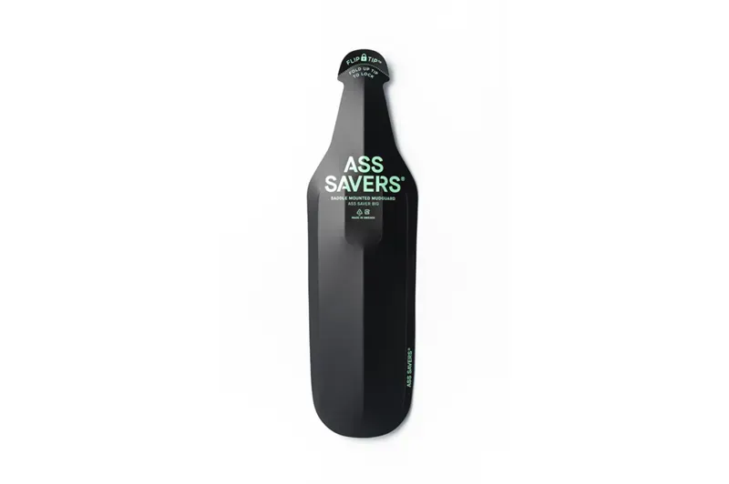 Ass Savers Big Mudguard in Black