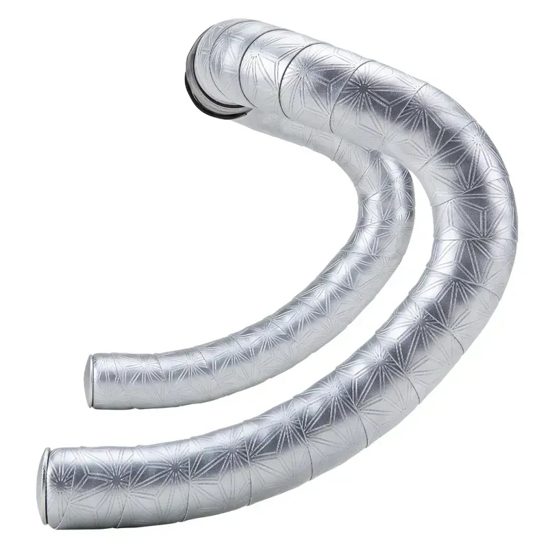 Supacaz Bling Handlebar Tape w/ Plugs in Platinum