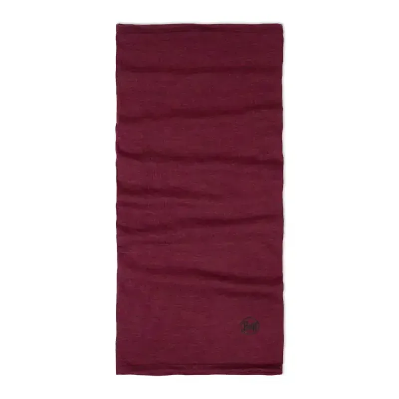 Buff Merino Midweight Neckwear in Melange Tibetan Red-1