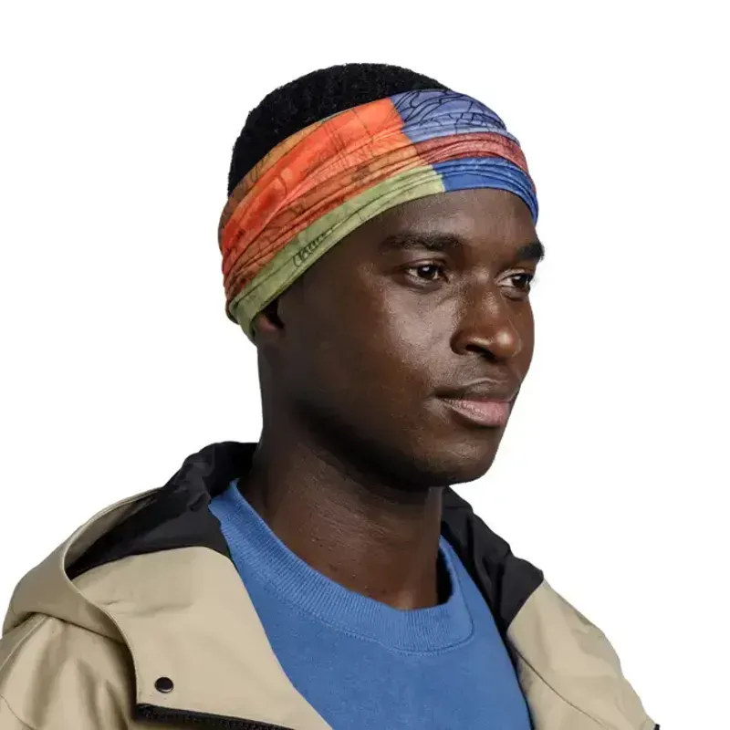 Buff Original EcoStretch Neckwear in N-Temple Multi-3