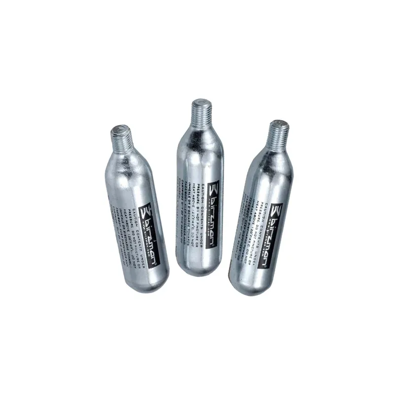 Birzman CO2 35x Threaded Cartridge Set in Silver