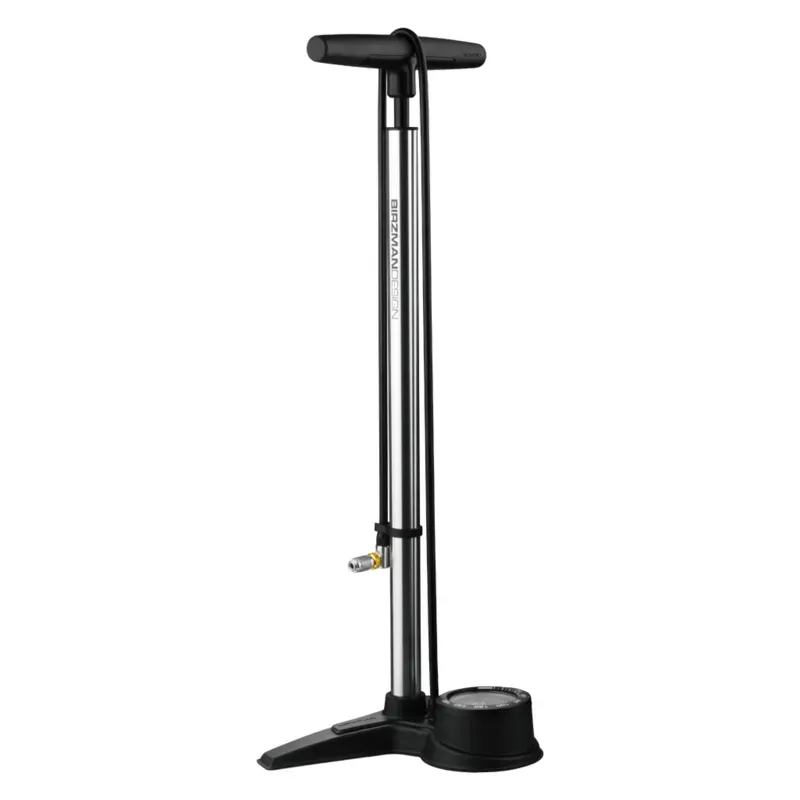 Birzman The Pump w/Helix II Presta/Schrader/Dunlop in Silver