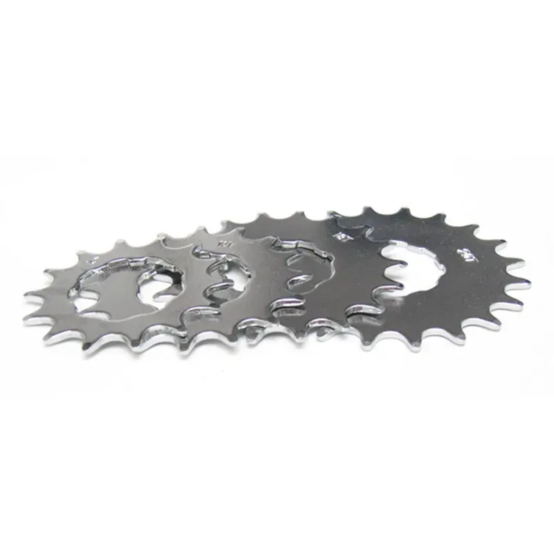 Gusset Cassette Single Speed Sprockets in Chrome