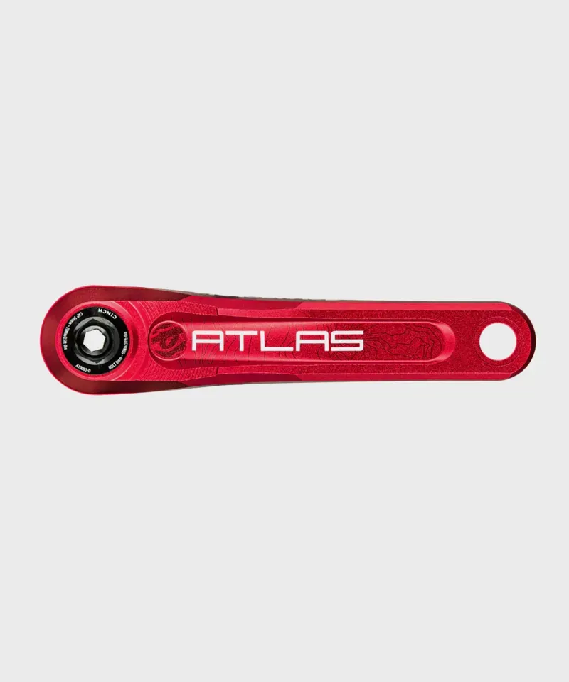 Race Face Atlas Cinch Crank Arms in Red