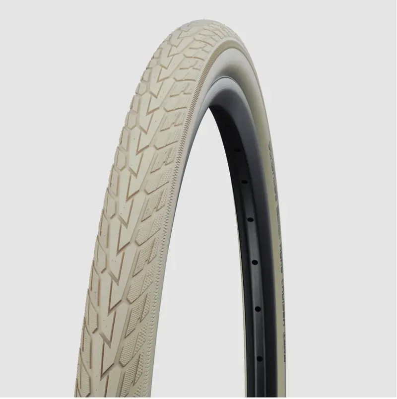 Schwalbe Road Cruiser 700x40c Urban Tire in Cream Reflex