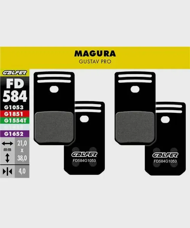 Galfer Performance Bike Disc Brake Pad-1