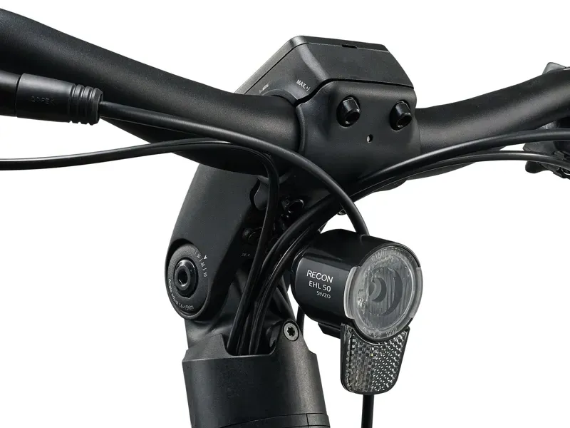 Giant AnyTour E+ 4 DD Electric Commuter Bike in Cold Night-6