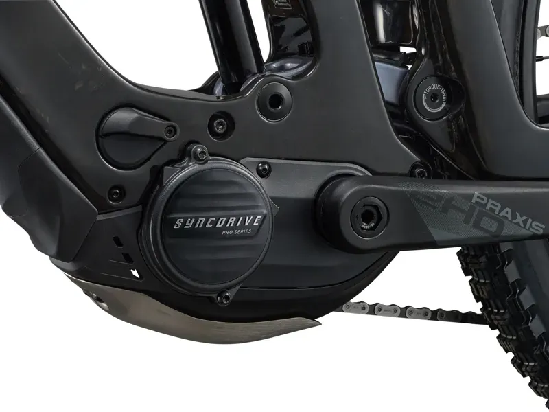 Giant Reign Advanced E+ 1 Electric Mountain Bike in Mercury/Carbon Smoke-4