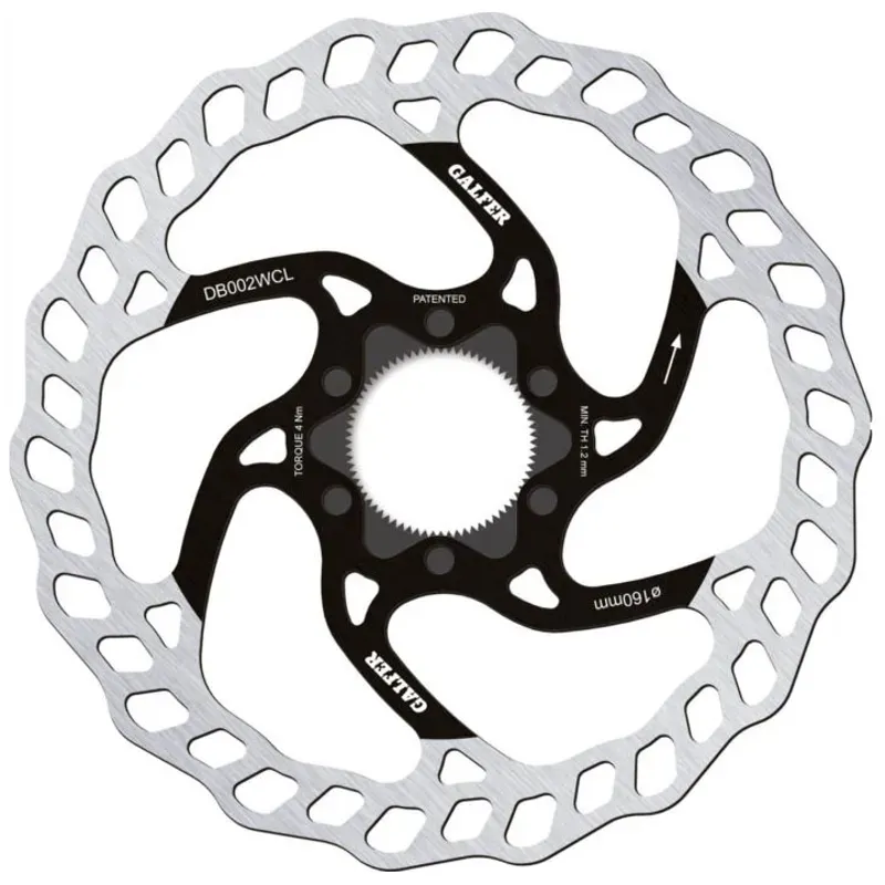Galfer Wave Disc Rotor - Centerlock