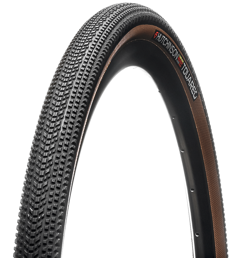 Hutchinson Touareg 700c 40mm TLR Gravel Tyre in Black/Tan Wall-1