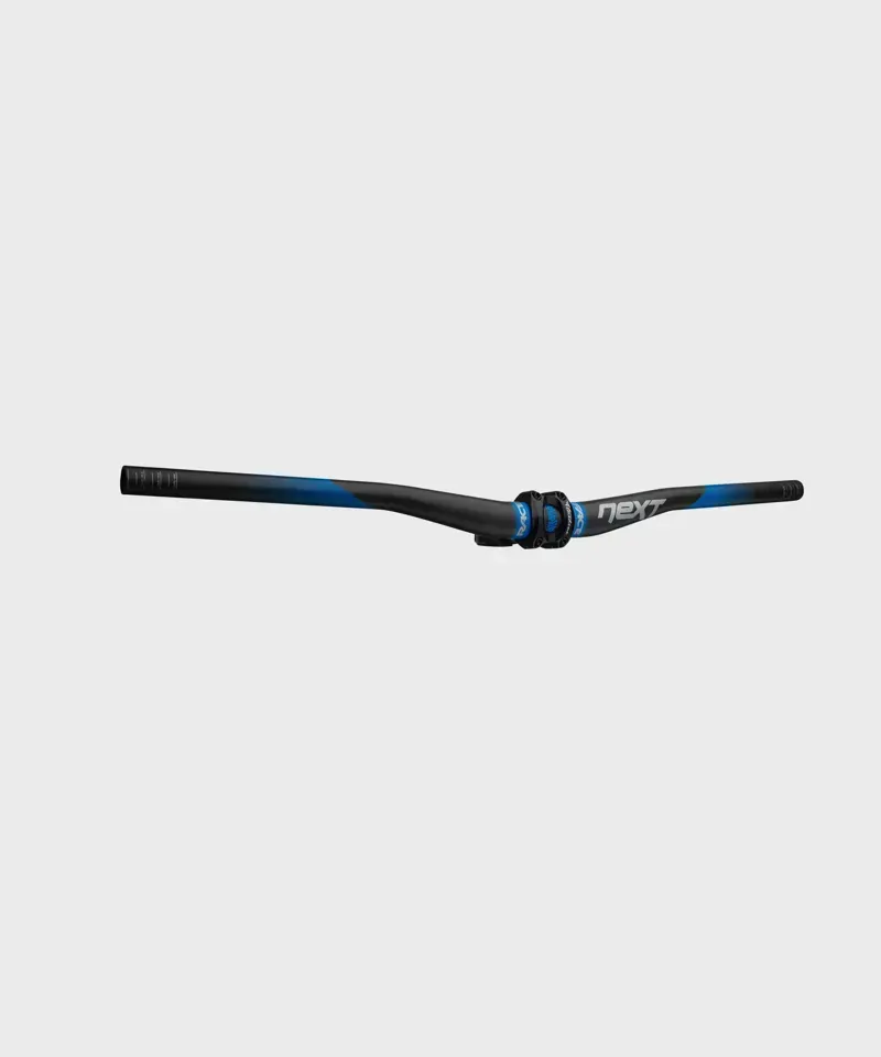 Race Face Next 31.8mm 3/4-inch Rise Race Handlebar in Black/Blue-1