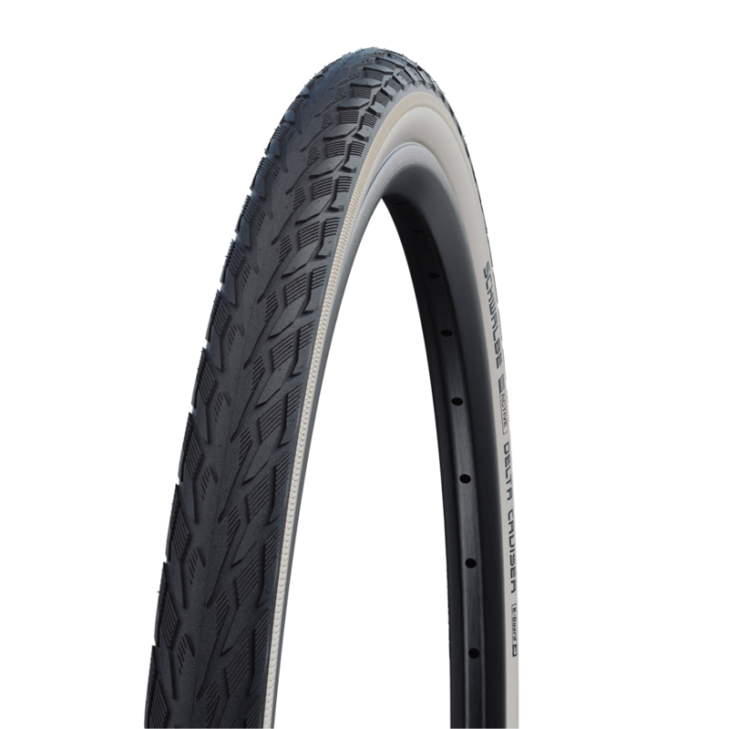 Schwalbe Delta Cruiser Touring Tyre in Creme/Reflex-1