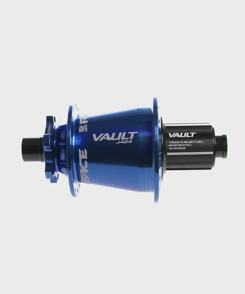 Race Face Vault J Bend Hub in Blue