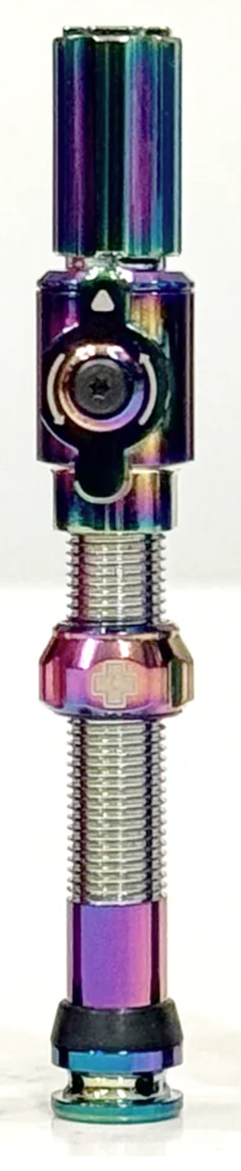 Muc-Off Big Bore Lite Small 60mm Presta Valve Pair in Iridescent