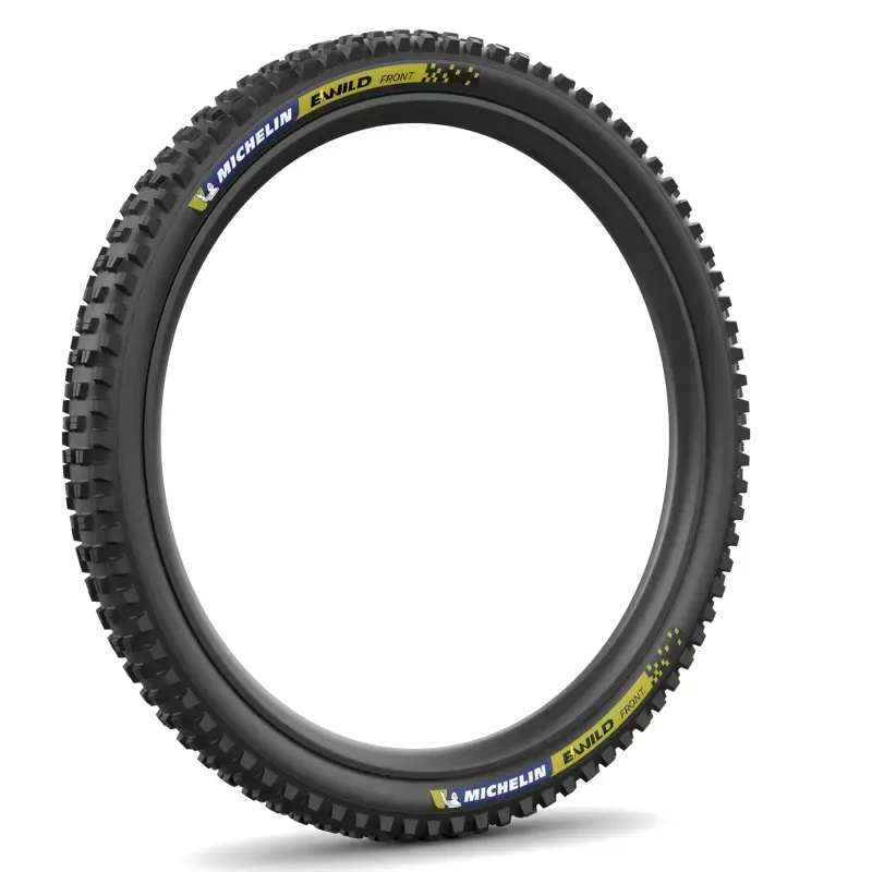 Michelin E-Wild Front Racing Line Tyre in Black-1