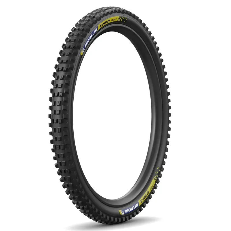 Michelin E-Wild Front Racing Line Tyre in Black