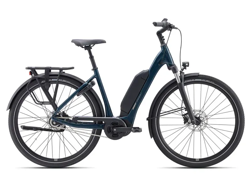 Giant Expression E+ 1 E-Hybrid Bike in Gloss Cosmos Navy