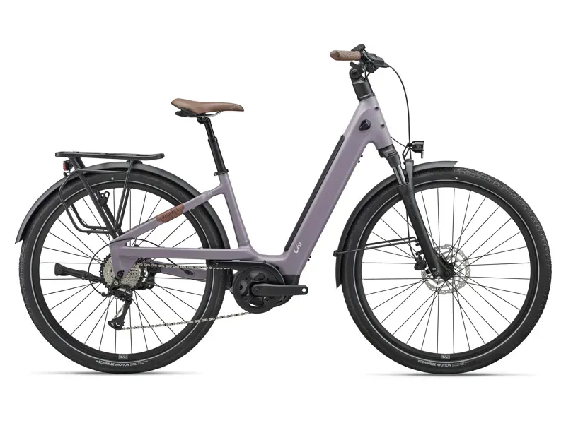 Liv Allure E+ 2 25km/h eHybrid Bike in Moonberry