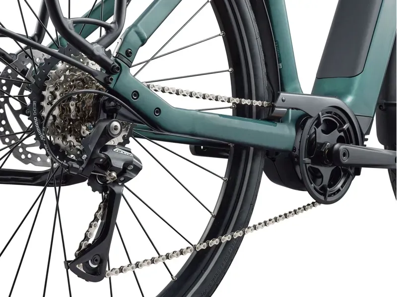 Giant NewTour E+ 3 LST 25km/H Electric Bike in Kelp/Forest-3