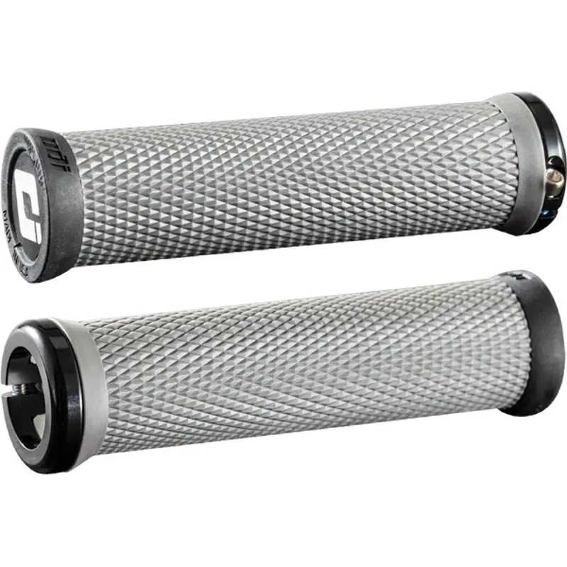 Odi Elite Motion Mountain Bike 130mm Lock On Grips in Grey
