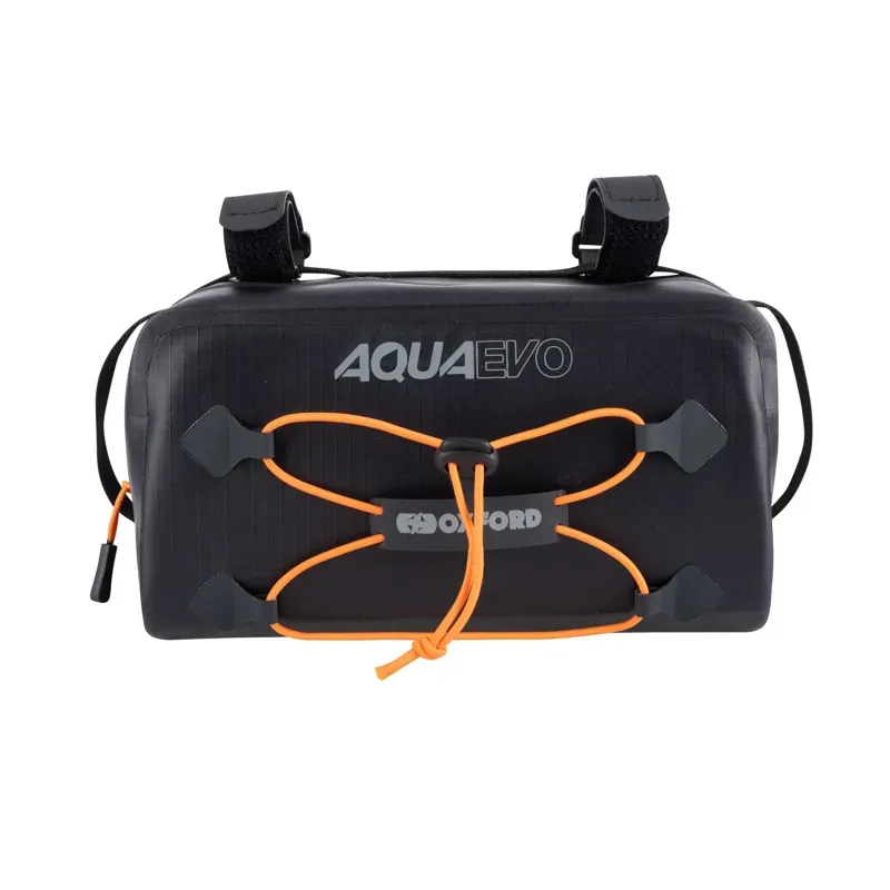 Oxford Aqua Evo Adventure Daytripper Pack Handlebar Bag in Black-1
