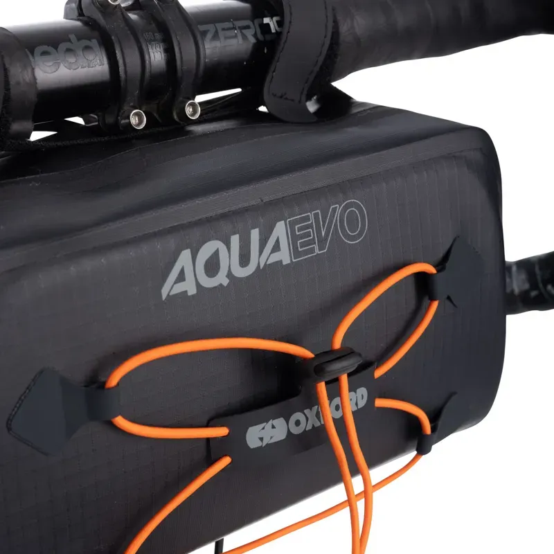 Oxford Aqua Evo Adventure Daytripper Pack Handlebar Bag in Black-2