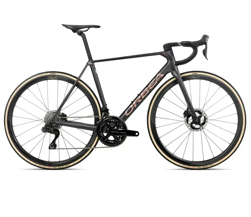 Orbea ORCA M10iLTD PWR Road Bike in Diamond Carbon View/Sunset Carbon View Matt