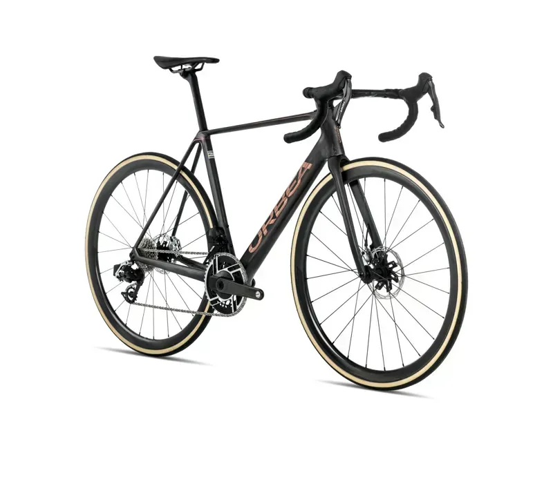 Orbea ORCA M20iLTD PWR Road Bike in Diamond Carbon View/Sunset Carbon View Matt-2