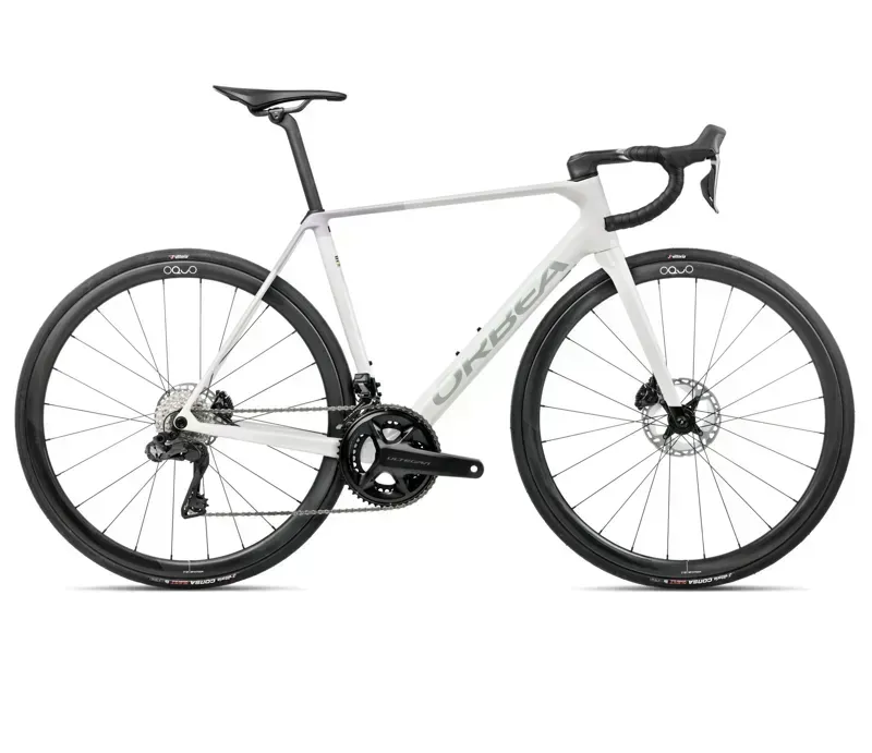 Orbea ORCA M20iTEAM Road Bike in Iris White Gloss/Lilac Matt